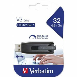 Pen Drive Verbatim Store 'n' Go V3 - 32 GB - USB 3.2 (Gen. 1) Tipo A - Grigio - 1 Unità