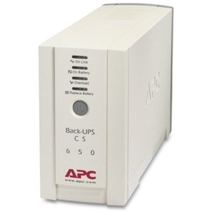 APC by Schneider Electric Back-UPS Standby UPS - 650 VA/400 W - Tower - 8 Hour Recharge - 4.70 Minute Stand-by - 220 V AC 
