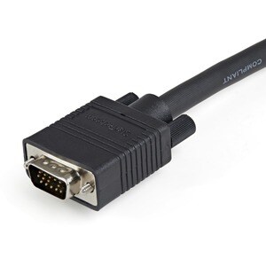 StarTech.com 3m VGA Monitorkabel - Koaxial HD15 Video Kabel - St/St - Cable for Videogerät, Monitor - Abschirmung - Schwarz