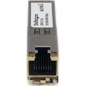 StarTech.com Cisco SFP-GE-T Compatible SFP Module - 1000BASE-T - 10/100/1000 Mbps SFP to RJ45 Cat6/Cat5e Transceiver - 100