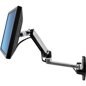 Ergotron Mounting Arm for LCD Monitor, Monitor, TV - Polished Aluminum - 86.4 cm (34") Screen Support - 11.30 kg Load Capa