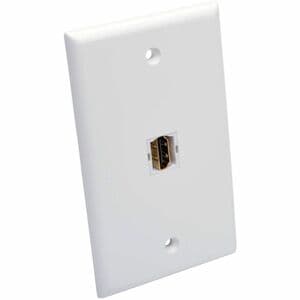 Eaton Tripp Lite Series HDMI Keystone Wallplate Coupler, White (F/F) - 1 x HDMI Digital Audio/Video Female - 1 x HDMI Digi