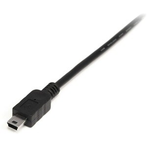 StarTech.com 1m Mini USB 2.0 Cable - 1 Meter A to Mini B - M/M - USB 2.0 A to Mini Cord - Cable for Digital Camera, Camcor