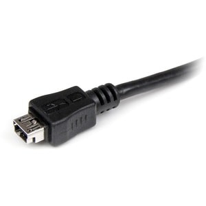 StarTech.com 15cm 6in. Micro USB to Mini USB Adapter Cable M/F - Micro USB male to Mini USB female - Micro USB to Mini USB