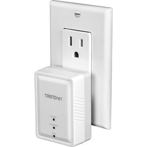 TRENDnet Powerline 500 AV Nano Adapter Kit, Includes 2 x TPL-406E Adapters, Cross Compatible With Powerline 600-500-200, W