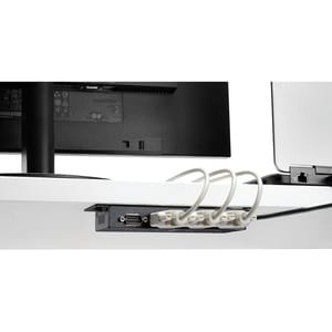 StarTech.com 4 Port USB to Serial RS232 Adapter - Wall Mount - Din Rail - COM Port Retention - FTDI USB to DB9 RS232 Hub (