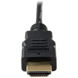 StarTech.com 1m High Speed HDMIÂ® Cable with Ethernet - HDMI to HDMI Micro - M/M - 1 x HDMI Male Digital Audio/Video - 1 x