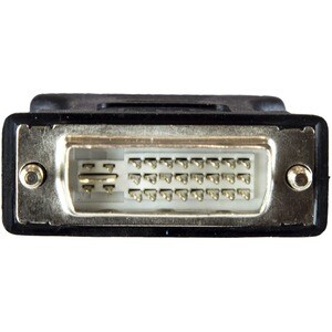 StarTech.com DVI to VGA Cable Adapter - Black - M/F - 1 x 29-pin DVI-I (Dual-Link) Video Male - 1 x 15-pin HD-15 VGA Femal