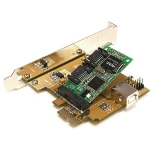 StarTech.com PCI Express to Mini PCI Express Card Adapter - 6.9 cm Height x 1.5 cm Width - 1 Each