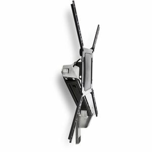 Ergotron Interactive Mounting Arm for TV - Polished Aluminum - Height Adjustable - 101.6 cm to 228.6 cm (90") Screen Suppo