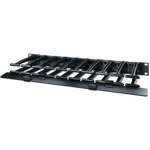 APC by Schneider Electric AR8612 Kabelbündler - Schwarz - TAA-konform - Kabelmanager - 1U Rack Height