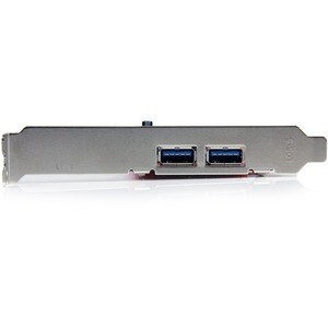 StarTech.com 2 Port PCI SuperSpeed USB 3.0 Adapter Card with SATA Power - 2 Total USB Port(s) - 2 USB 3.0 Port(s) - PC
