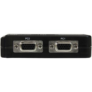 StarTech.com Juego de Conmutador Switch KVM de 2 puertos con todo incluido - USB - Audio y Video VGA - 2 Computador(es) - 
