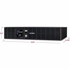 UPS de línea interactiva CyberPower Intelligent LCD OR1500PFCRT2U - 1.50kVA/1.05kW - 2U Rack/Torre - 10Hora(s) Recharge - 
