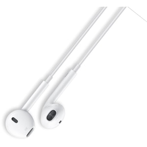 4XEM White Earpod Earphones For Apple iPhone/iPod/iPad - Stereo - White - Mini-phone - Wired - Earbud - Binaural - In-ear 