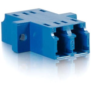 C2G LC/LC Duplex Single-mode Fiber Coupler - 2 x LC Network Female - 2 x LC Network Female - Black