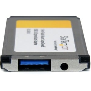 StarTech.com 1 Port Flush Mount ExpressCard SuperSpeed USB 3.0 Card Adapter with UASP Support - 1 Total USB Port(s) - 1 US