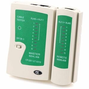 4XEM RJ45/RJ11 Network Cable Tester Cable configuration Network Tester - 4XEM RJ45/RJ11 Network Cable Tester configuration