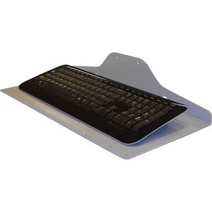 Neomounts KEYB-V050 Keyboard/mouse shelf - w 50 cm. Maximum weight capacity: 10 kg, Material: Steel, Product colour: Silver