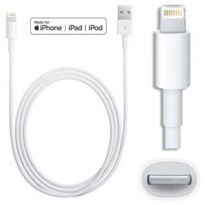 4XEM 3ft 1m Lightning cable for Apple iPhone, iPad, iPod - MFI Certified - MFi Certified Lightning to USB data sync cable 
