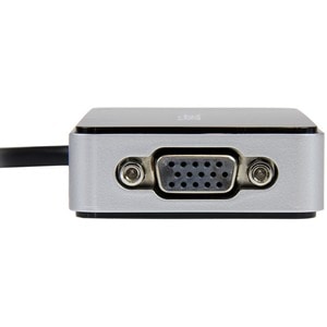 StarTech.com USB 3.0 to VGA External Video Card Multi Monitor Adapter with 1-Port USB Hub - 1920x1200 - Connect a VGA-equi