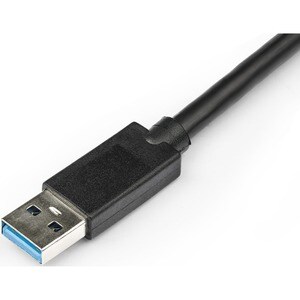StarTech.com Adattatore scheda USB 3.0 a HDMI con hub USB a 1 porta - 1920x1200 / 1080p - 1920 x 1200 Supported - Nero