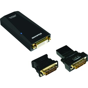 DIAMOND USB 2.0 to VGA / DVI / HDMI Video Graphics Adapter - 1 x Female USB - 1 x DVI Female Video - 1920 x 1080 Supported
