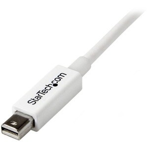 StarTech.com 2m White Thunderbolt Cable - M/M - Cable for Storage Drive, iMac, MacBook Pro - First End: 1 x 20-pin Thunder