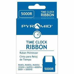 Pyramid Time Systems Ribbon Cartridge - Black - 1 Each