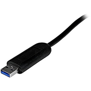 StarTech.com 4 Port Portable SuperSpeed USB 3.0 Hub with Built-in Cable - Add four external USB 3.0 ports to your notebook