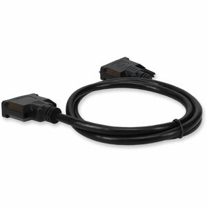 AddOn 6ft DVI-D Dual Link (24+1 pin) Male to DVI-D Dual Link (24+1 pin) Male Black Cable For Resolution Up to 2560x1600 (W