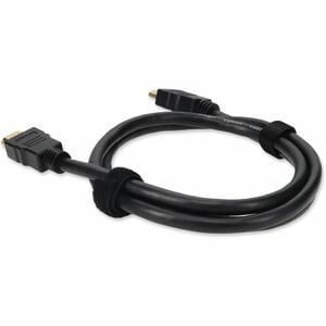 10ft HDMI 1.4 Male to HDMI 1.4 Male Black Cable For Resolution Up to 4096x2160 (DCI 4K) - 100% compatible and guaranteed t