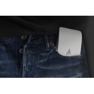 Rain Design iSlider mobile stand for iPad/iPhone - Silver - With a unique sliding design, islider stand is easy to carry, 