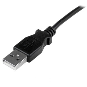StarTech.com Cavo mini USB 1 m- A a Mini B con angolare verso l'alto - 480 Mbit/s - Schermato - 28 AWG - Nero