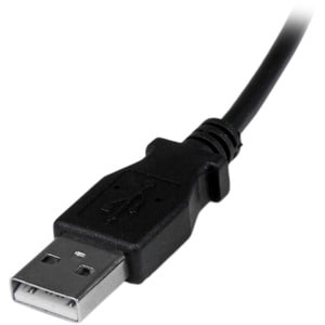 StarTech.com 2m Micro USB Cable Cord - A to Down Angle Micro B - Down Angled Micro USB Cable - 1x USB A (M), 1x USB Micro 