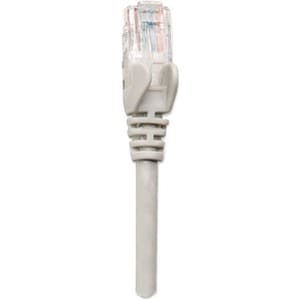 Network Patch Cable, Cat5e, 0.5m, Grey, CCA, U/UTP, PVC, RJ45, Gold Plated Contacts, Snagless, Booted, Lifetime Warranty -