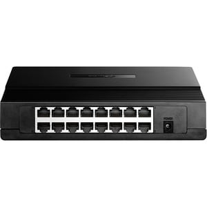 Conmutador Ethernet TP-Link  TL-SF1016D 16 - Fast Ethernet - 10/100Base-TX - 2 Capa compatible - Par trenzado - De Escrito