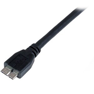 StarTech.com 1m (3ft) Certified SuperSpeed USB 3.0 (5Gbps) A to Micro B Cable - M/M - Connect your Micro-B USB 3.0 devices