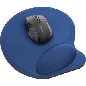 Kensington Wrist Pillow Mouse Wrist Rest - Blue - 0.90" (22.86 mm) x 10.90" (276.86 mm) Dimension - Blue - Skid Proof 