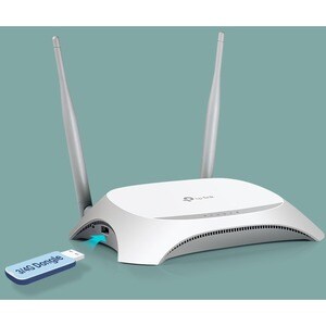 TP-Link TL-MR3420 Wi-Fi 4 IEEE 802.11n  Drahtlos Router - 2,48 GHz ISM-Band - 2 x Antenne - 37,50 MB/s Drahtlosgeschwindig