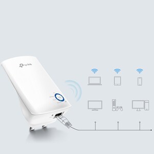 TP-Link TL-WA850RE IEEE 802.11n 300 Mbit/s Drahtloser Range-Extender - 1 x Netzwerk (RJ-45) - Ethernet, Fast Ethernet - Wa