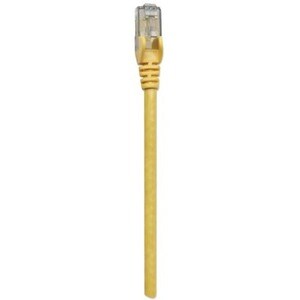 Network Patch Cable, Cat6, 10m, Yellow, CCA, U/UTP, PVC, RJ45, Gold Plated Contacts, Snagless, Booted, Lifetime Warranty, 