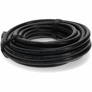 AddOn 5-Pack of 20ft HDMI 1.4 Male to HDMI 1.4 Male Black Cables Which Supports Ethernet Channel For Resolution Up to 4096