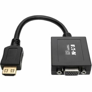 Tripp Lite by Eaton HDMI to VGA with Audio Converter Cable Adapter for Ultrabook/Laptop/Desktop PC (M/F) 6-in. (15.24 cm) 