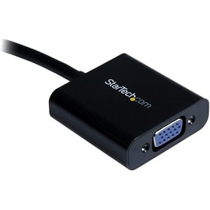 StarTech.com Mini HDMIÂ® to VGA Adapter Converter for Digital Still Camera / Video Camera - 1920x1080 - Mini HDMI Male to 