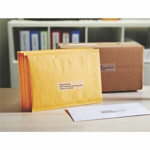 Adressetikett Dymo 99013 - 36 mm Breite x 89 mm Länge - Permanent Kleber - Rechteck - Schwarz, Transparent - Plastik - Sel