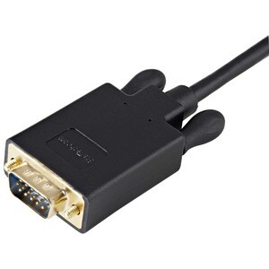 StarTech.com 3ft (1m) DisplayPort to VGA Cable, Active DisplayPort to VGA Adapter Cable, 1080p Video, DP to VGA Monitor Co