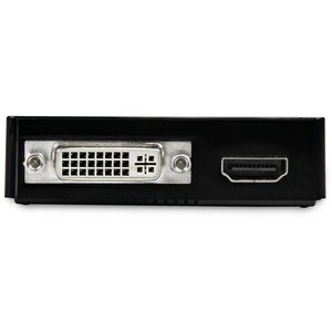 StarTech.com USB 3.0 to HDMIÂ® and DVI Dual Monitor External Video Card Adapter - 1 x 9-pin Type B USB 3.0 USB Male - 1 x 