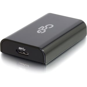 C2G USB 3.0 to VGA Video Adapter - External Video Card - USB 3.0 - 1 x VGA - 2560 x 1600 Supported