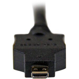 StarTech.com 6ft (2m) Micro HDMI to DVI Cable, Micro HDMI to DVI Adapter Cable, Micro HDMI Type-D to DVI-D Monitor/Display